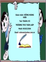 Ôn tập Toán 6 học kỳ II