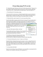 10 mẹo dùng mạng Wi-fi an toàn.doc