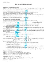Ôn thi phần ĐIỆN XOAY CHIỀU (LỚP CẤP TỐC)