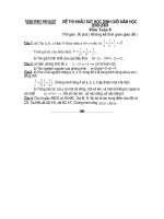 KS HSG Toán 8 Năm học 08-09