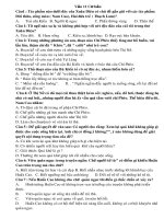 Đề văn cuói học kỳ I