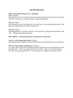 Đề thi thử đại học môn lịch sử - đề 4