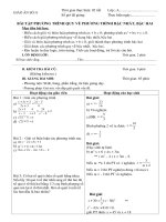 BÀI TẬP PHƯƠNG TRÌNH VỀ PHƯƠNG TRÌNH BẬC NHẤT BẬC HA