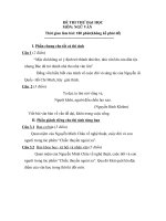 Đề thi thử đại học môn văn - đề 14