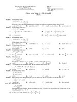 De Trac Nghiem 12 - de 8