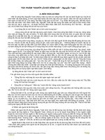 Ôn thi: Người lái đò sông Đà (Nguyễn Tuân)