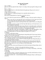 Đề thi thử đại học môn địa lý - đề 18