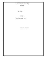 DE CƯƠNG ôn tập hoá học  trường dức trọng 2012 