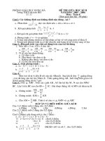 De thi va kiem tra toan 8