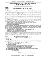 Giáo án Toán 12 PB