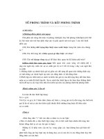 Bài giảng về phương trình bất phương trình