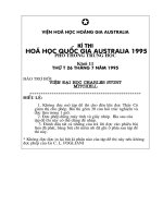 MOT SO DE THI TRAC NGHIEM NUOC NGOAI tiep