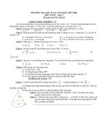 Kiểm tra học kỳ 2