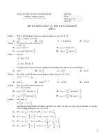 Trac nghiem Do thi @ Ham So - de 4