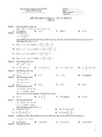 De Trac Nghiem 12 - de 5