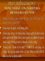 phat trien giao duc 1