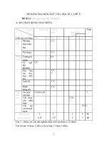 Đề kiểm tra văn 8 học kì 2