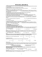 35 câu TN sóng điện từ