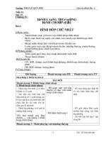 giáo án hình 8 kỳ II chọn bộ