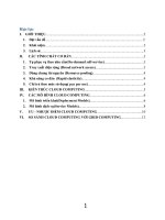 báo cáo cloud computing 