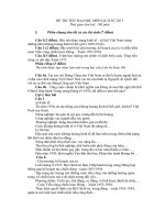 Đề thi thử đại học môn lịch sử - đề 11