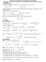 ôn tập học kì II