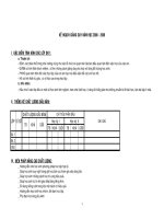 KẾ HOẠCH GIẢNG DẠY   ANH 8 ( 08-09).