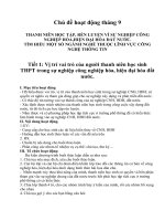 Giáo án NGLL-11( 18 tiết/năm theo PPCT)