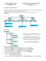 Đề kiểm tra nghề TH 1 tiết TH