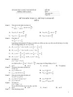 Trac nghiem Do thi @ Ham So - de 6