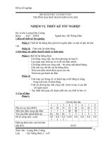 Thiết kế hệ thống điện gồm hai nguồn điện và một số phụ tải khu vực