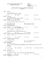 Trac nghiem Do thi @ Ham So - de 10