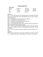 chân giò giả cầy(! ''~`)