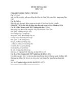 Đề thi thử đại học môn văn - đề 13