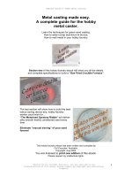 Metal Casting Made Easy