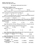 Đề thi HS Giỏi Toán lớp 5-Đề 3