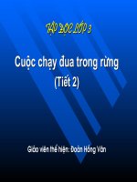 Cuộc chạy đua ở trong rừng (tiết 2)