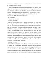 Giới thiệu chung về công ty  bánh kẹo Hải Hà