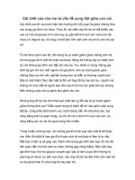 Tài liệu Cái chết của cha mẹ và vấn đề xung đột giữa con cái. pptx