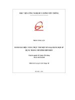 Đánh giá hiệu năng thực thi một số loại hàng đợi áp dụng trong mô hình DIFFSERV