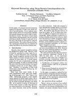 Tài liệu Báo cáo khoa học: 