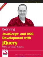 Tài liệu Beginning JavaScript and CSS Development with jQuery ppt