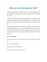 Tài liệu Hiểu trẻ con, bán hàng mới “đắt” doc