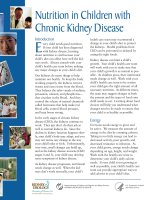 Tài liệu Nutrition in Children with Chronic Kidney Disease pptx