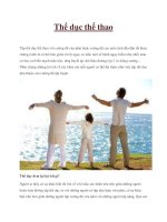 Tài liệu Thể dục thể thao pot
