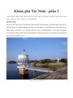 Tài liệu Khám phá Tây Ninh - phần 2 potx