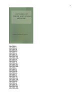 Tài liệu Outlines of Greek and Roman Medicine doc