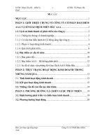 THỰC TRẠNG HOẠT ĐỘNG KINH DOANH của CÔNG TY cổ PHẦN bảo HIỂM AAA và sở GIAO DỊCH MIỀN bắc AAA TRONG NHỮNG năm QUA