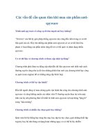 Tài liệu Các vấn đề cần quan tâm khi mua sản phẩm antispyware pptx