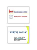 Tài liệu Điều kiện trở thành người bán hàng giỏi pot